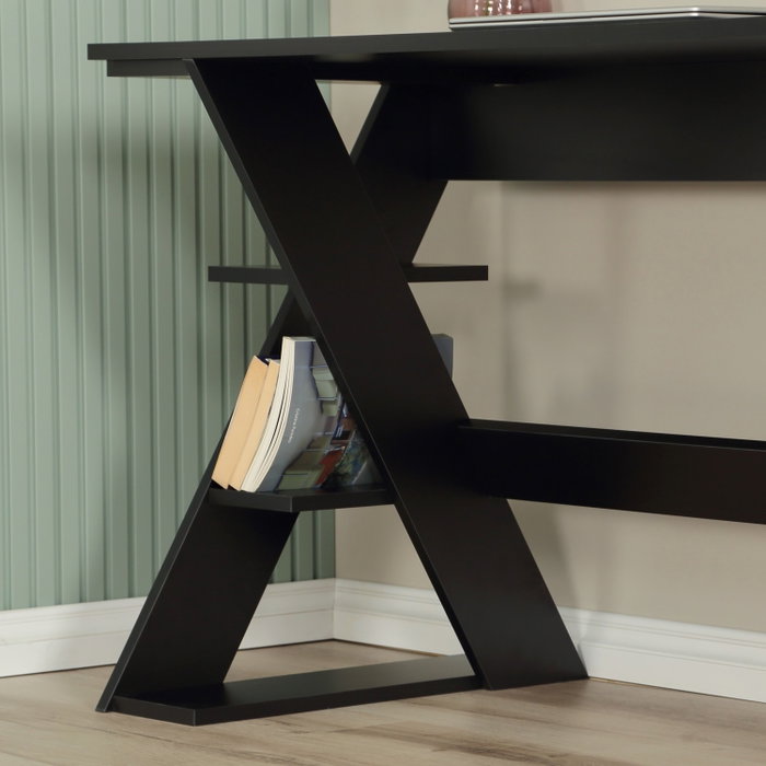Hanah Home Lungo - Escritorio de estudio Negro